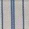 Cremeweiß/blau/gestreift