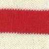 Ecru/Rot