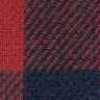 Marineblau × Rotkariert 1