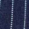 Marineblauer Streifen
