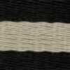Schwarz × Beige