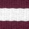 Bordeaux×Weiß
