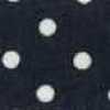 Mittelgroße Polka-Dots - Marineblau X Weiß