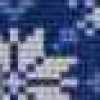 Schneeflocke×Marineblau