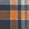 Marineblau × Orange