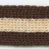 Rauchbraun × Sandbeige × Rauchbraun