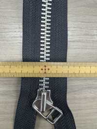 10MAOR Metallreißverschluss Größe 10 Aluminium Offen[Reißverschluss] YKK Unterfoto