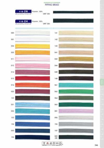 115-26 Polyester-Paspel ca. 5 mm