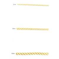 121-34 Rayon Twist Cord (Gedrehte Schnur)[Bandbandschnur] DARIN Sub-Foto