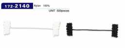172-2140 Knopflöcher Futterstopper geflochtene Kordel Typ Gesamtlänge 52 mm (Packung zu 500)
