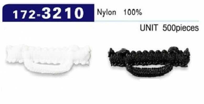 172-3210 Knopflöcher, Wollnylon-Typ, horizontal, 26 mm (Packung mit 500)