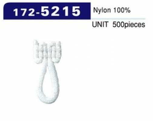 172-5215 Knopflöcher Wollnylon-Typ, mittel (Menge 500) 22 mm H x 11 mm W