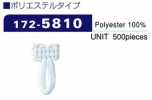 172-5810 Knopfschlaufen-Polyester-Typ (500 Stück)