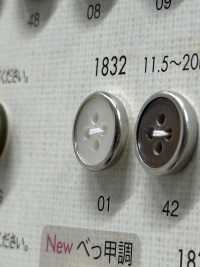 1832 Elegante Luxus-Hemdknöpfe[Taste] DAIYA BUTTON(DAIYA BUTTON) Sub-Foto