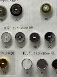1832 Elegante Luxus-Hemdknöpfe[Taste] DAIYA BUTTON(DAIYA BUTTON) Sub-Foto