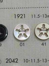 1921 DAIYA KNÖPFE 5 Tsu-Loch-Shell-Polyesterknopf[Taste] DAIYA BUTTON(DAIYA BUTTON) Sub-Foto