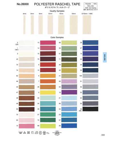 26000 Polyester-Raschelband