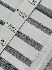 3096-L Polyester-Paspelierung (Ca. 8 Mm)[Bandbandschnur] ROSE BRAND(Marushin) Sub-Foto