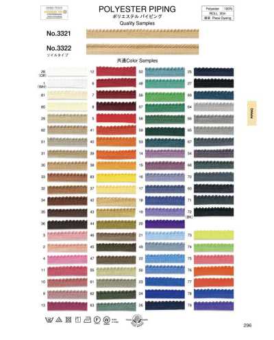 3321 Polyester-Paspel (ca. 7 mm)