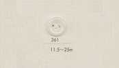 361 DAIYA BUTTONS Vierloch-Polyesterknopf