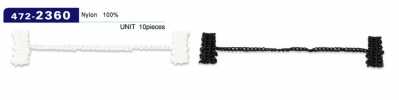 472-2360 Knopflöcher-Futterstopper, Kettenkordel-Typ, Gesamtlänge 75 Mm (10er-Pack)