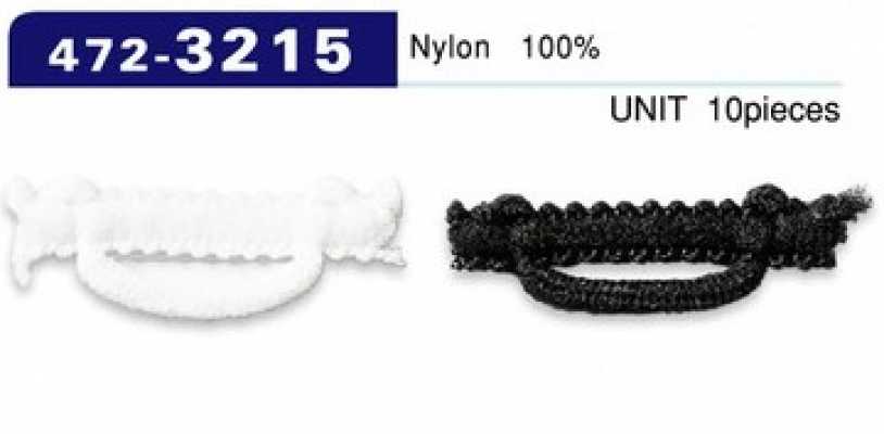 472-3215 Knopflöcher, Wollnylon-Typ, horizontal lang, 30 mm (10 Stk.)