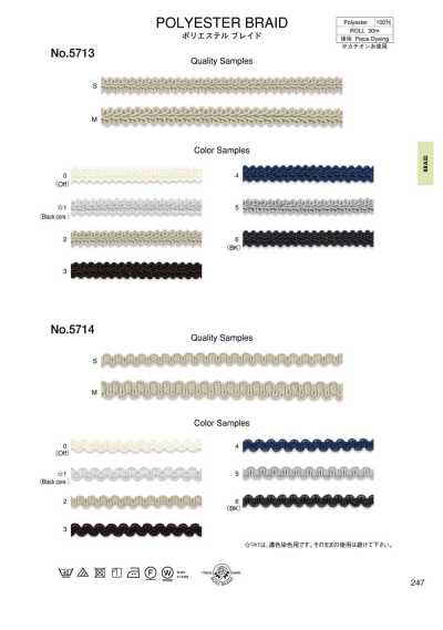 5714 Polyester-Borte