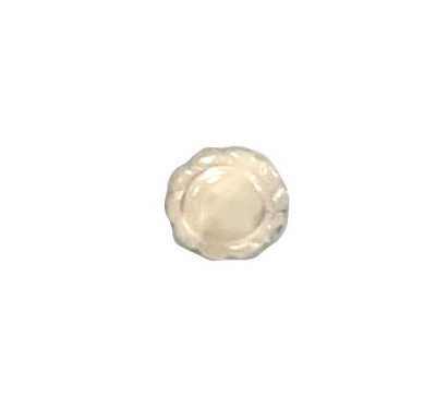 610 Runder Muschelknopf mit Rand