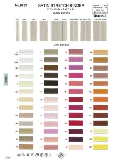 6235 Satin-Stretch-Einfassband