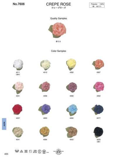 7606 Krepp-Rose