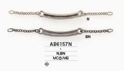 AB6157N Kragenaufhänger aus Druckguss/Messing