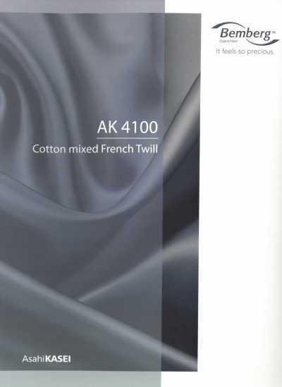 AK4100 Futter Aus Cupra-Baumwolle Und Feinem Twill (Bemberg)