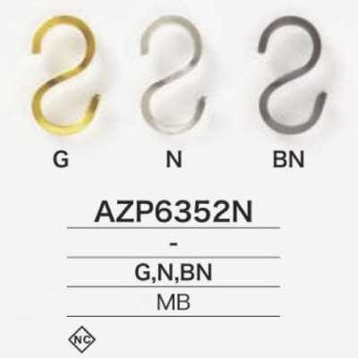 AZP6352N Messing-Manschettenknöpfe/Wechsel-Manschettenknöpfe