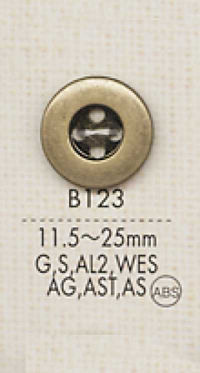 B123 Schlichte, in vielen Farben erhältlich, Metallknöpfe für Hemden und Jacken