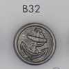 B32 Knopf mit ABS-Harzbeschichtung