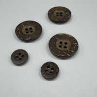C187 Naturholzknopf mit vier Löchern[Knöpfe] DAIYA BUTTON Weitere Fotos