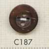 C187 Naturholzknopf Mit 4 Löchern