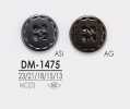 DM1475 Vierloch-Metallknopf für Jacken und Anzüge