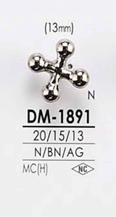 DM1891 Metallknopf