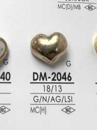 DM2046 Herzförmiger Metallknopf[Taste] IRIS Sub-Foto