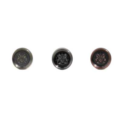 DM2160 Druckguss-Rundring-Halbring-Schaftknopf