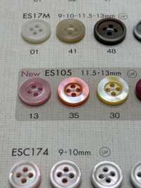 ES105 DAIYA KNÖPFE Muschelfarbener Polyesterknopf[Taste] DAIYA BUTTON(DAIYA BUTTON) Sub-Foto