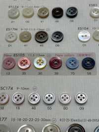 ES105 DAIYA KNÖPFE Muschelfarbener Polyesterknopf[Taste] DAIYA BUTTON(DAIYA BUTTON) Sub-Foto