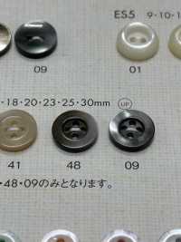 ES105 DAIYA KNÖPFE Muschelfarbener Polyesterknopf[Taste] DAIYA BUTTON(DAIYA BUTTON) Sub-Foto