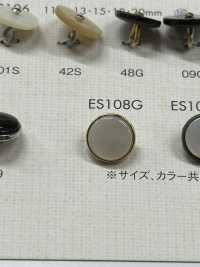 ES108G Polyester-Knopf Für Elegante Shell-Hemd-Bluse[Taste] DAIYA BUTTON(DAIYA BUTTON) Sub-Foto