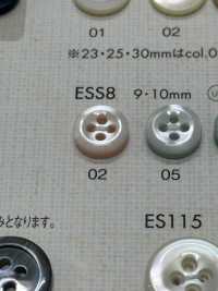 ESS8 DAIYA BUTTONS Bunter Muschelfarbener Polyesterknopf[Taste] DAIYA BUTTON Sub-Foto