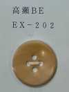 EX202 4-Loch Takase Beigeschalenknopf