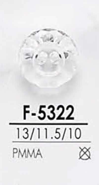 F5322 Diamantschliff-Knopf