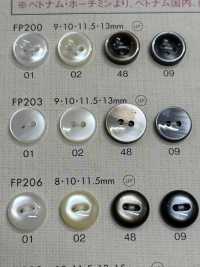 FP203 DAIYA KNÖPFE Muschelfarbener Polyesterknopf[Taste] DAIYA BUTTON(DAIYA BUTTON) Sub-Foto
