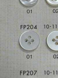 FP204 DAIYA KNÖPFE Muschelfarbener Polyesterknopf[Taste] DAIYA BUTTON(DAIYA BUTTON) Sub-Foto